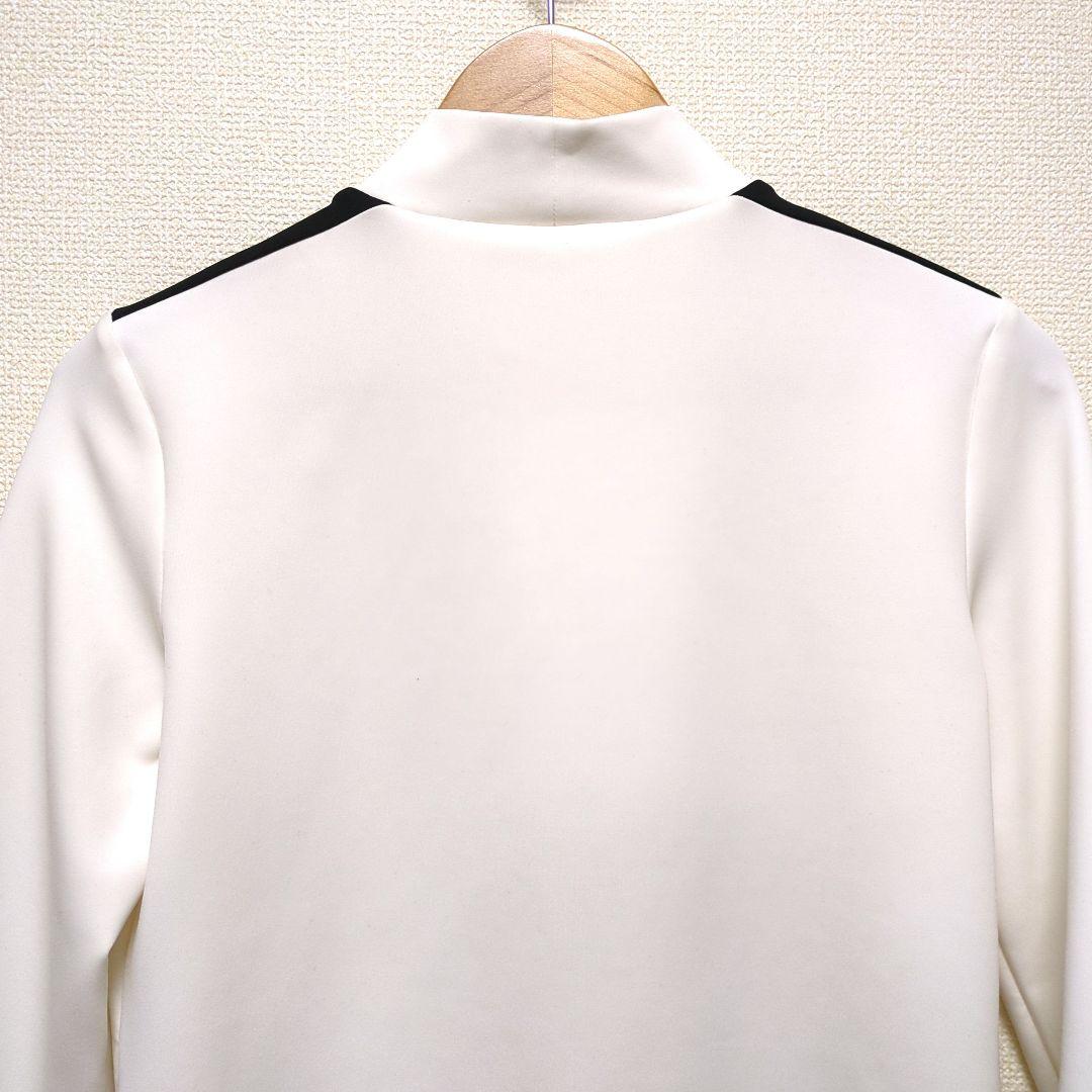 LANVINSPORT ランバンスポール モックネックシャツ 白 黒 M