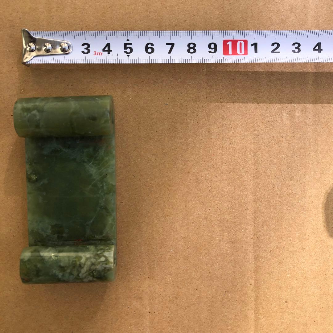 墨床　翡翠？　台　中国美術　骨董品　アンティーク
