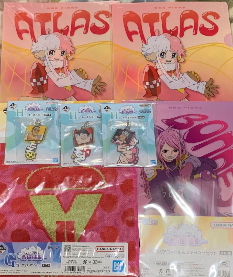 ワンピース一番くじ 　E賞セラフィム　 ＋　ラストワン フィギュア　＋　下位賞