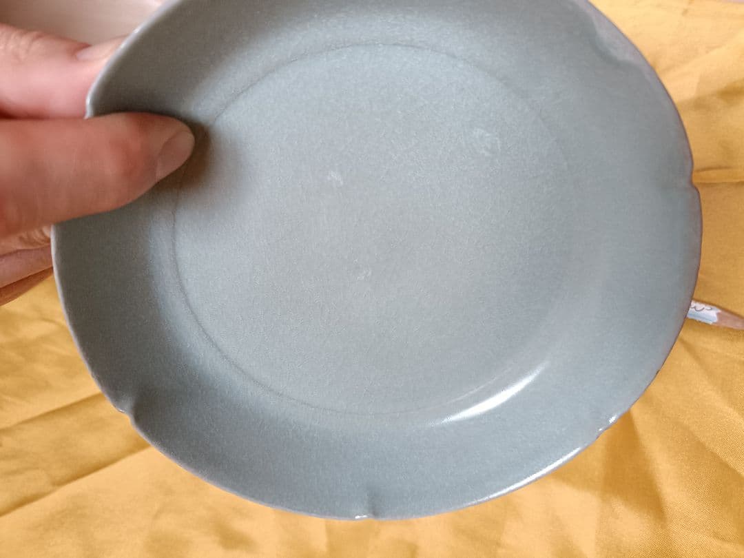 青磁　お皿
