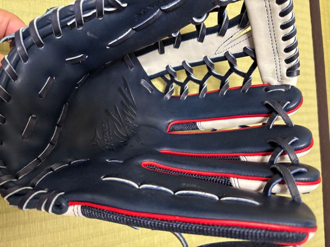 Mizuno Pro オーダー　軟式　ソフトボール　グローブ　型つけ済み
