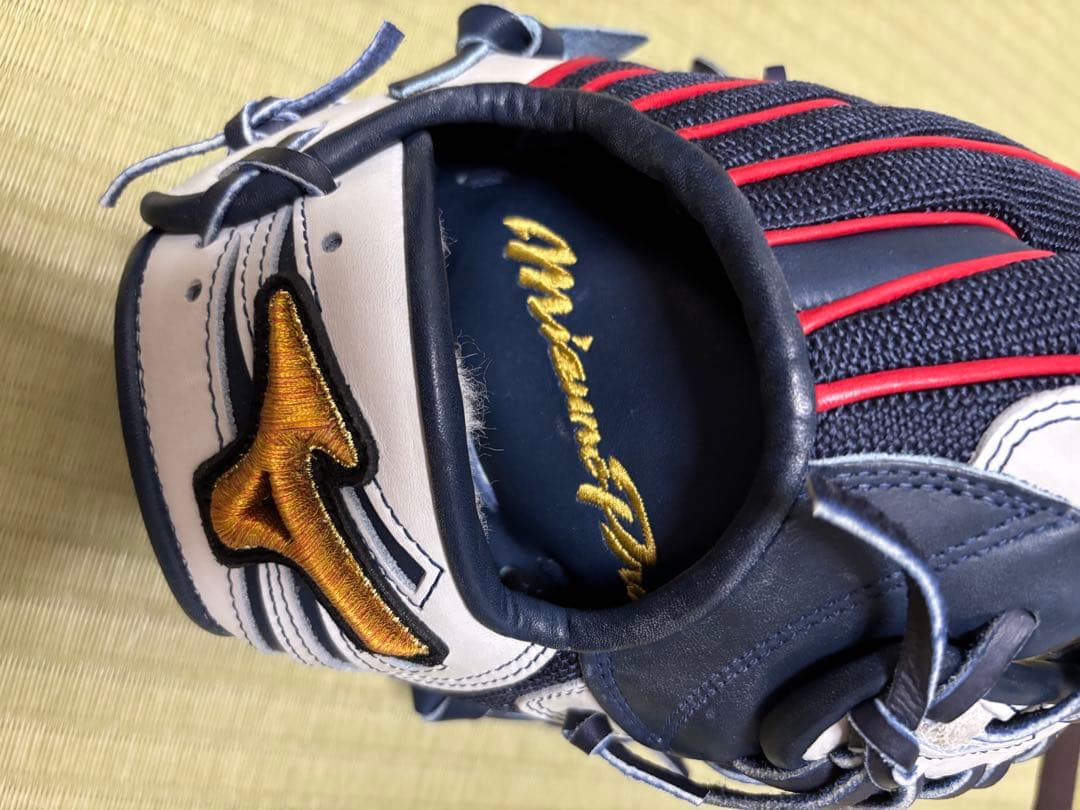 Mizuno Pro オーダー　軟式　ソフトボール　グローブ　型つけ済み