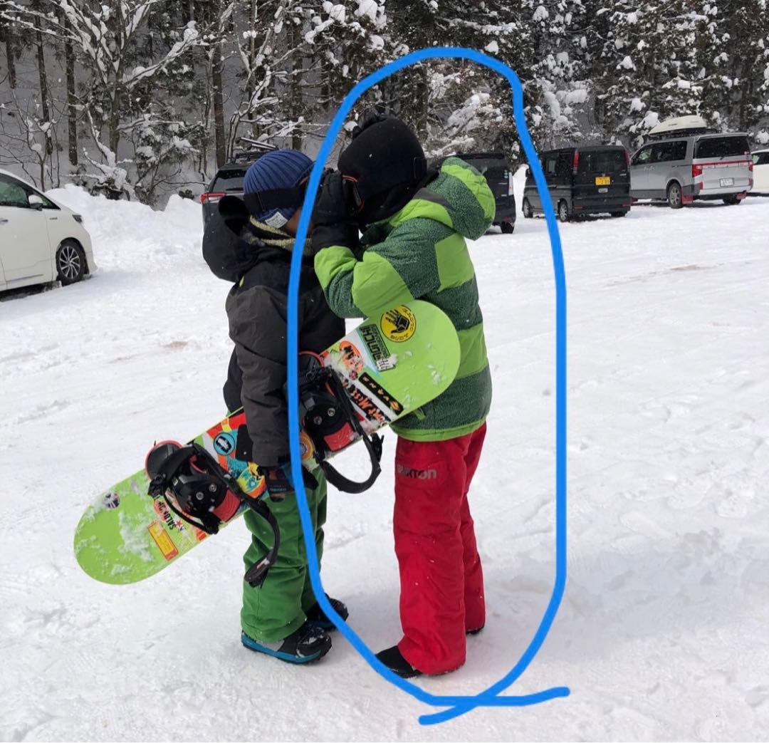 BURTON￼ウエア上下+パッド kidsM