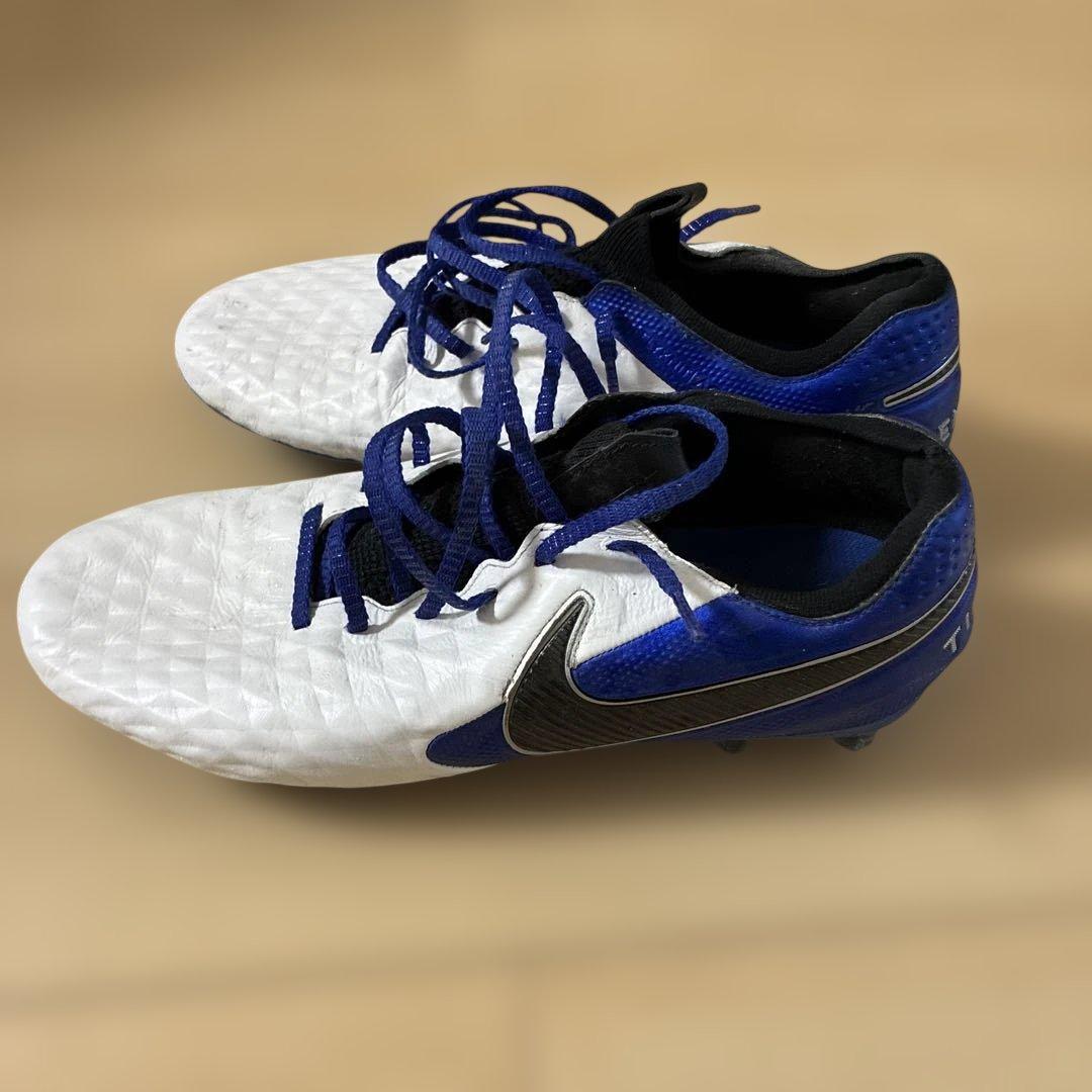 Nike Tiempo サッカーシューズ・スパイク ホワイト/ブルー