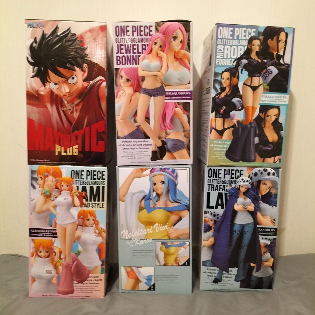 【6体まとめ売り】ワンピース プライズフィギュア