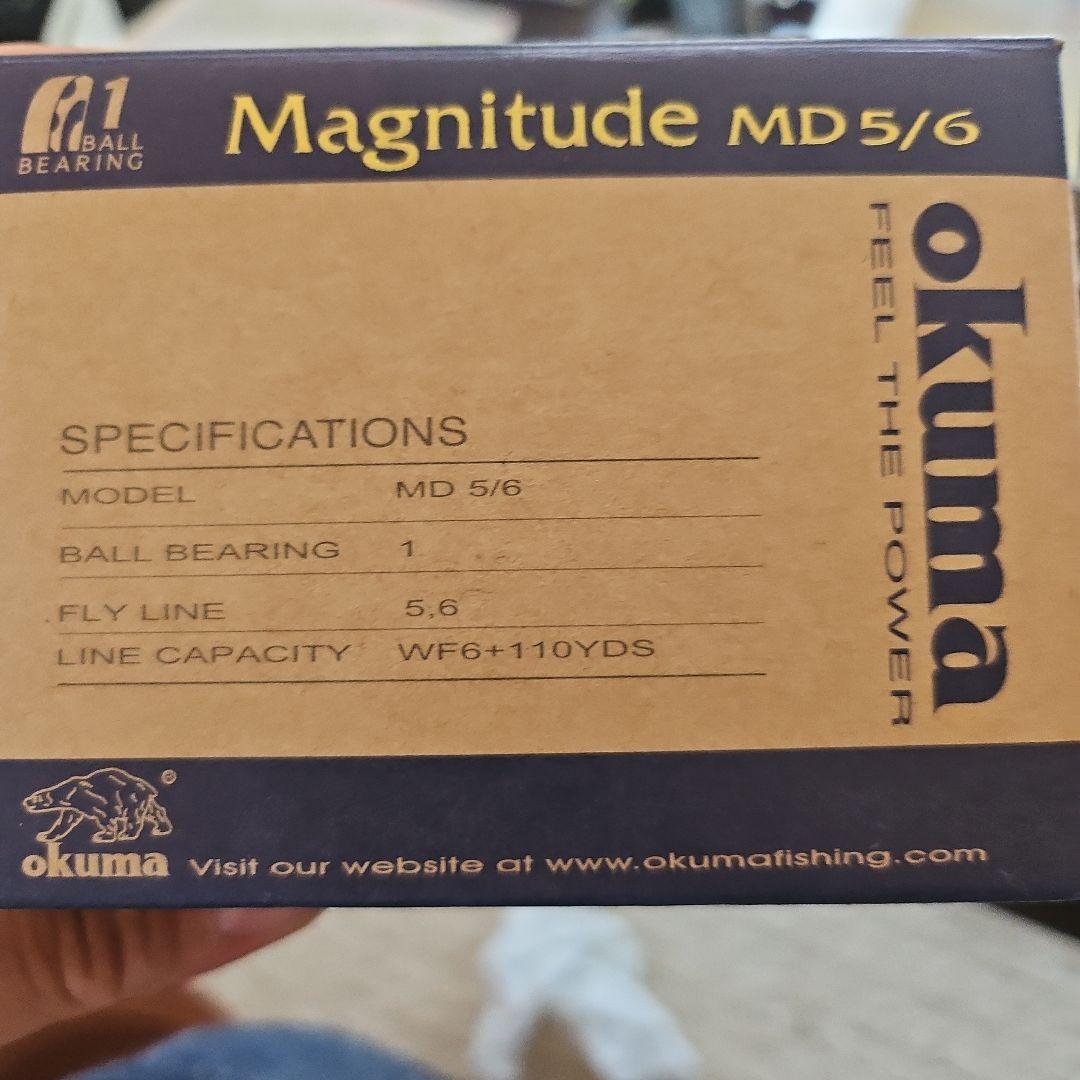未使用　オクマフライリール　OKUMA MD5/6