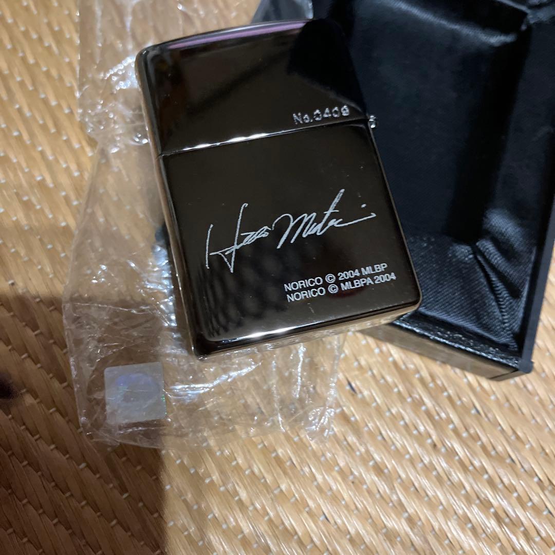 未使用品！レア！松井秀喜 記念グッズ 背番号55 ケース付zippoライター‼️