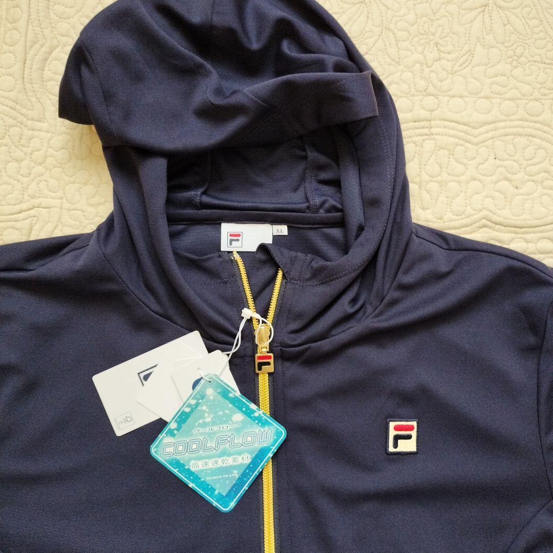 お値下げ！新品 レディース長袖フィラパーカー