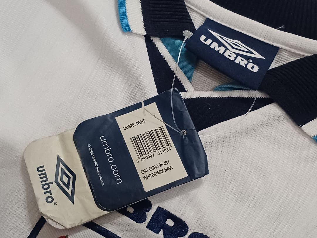 UMBRO イングランド代表 ユニフォーム 1996 SHEARER 背番号9