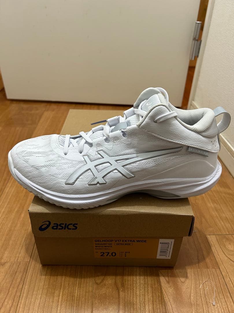 シューズ(男性用) asics GELHOOP V17 EXTRA WIDE 27.0cm