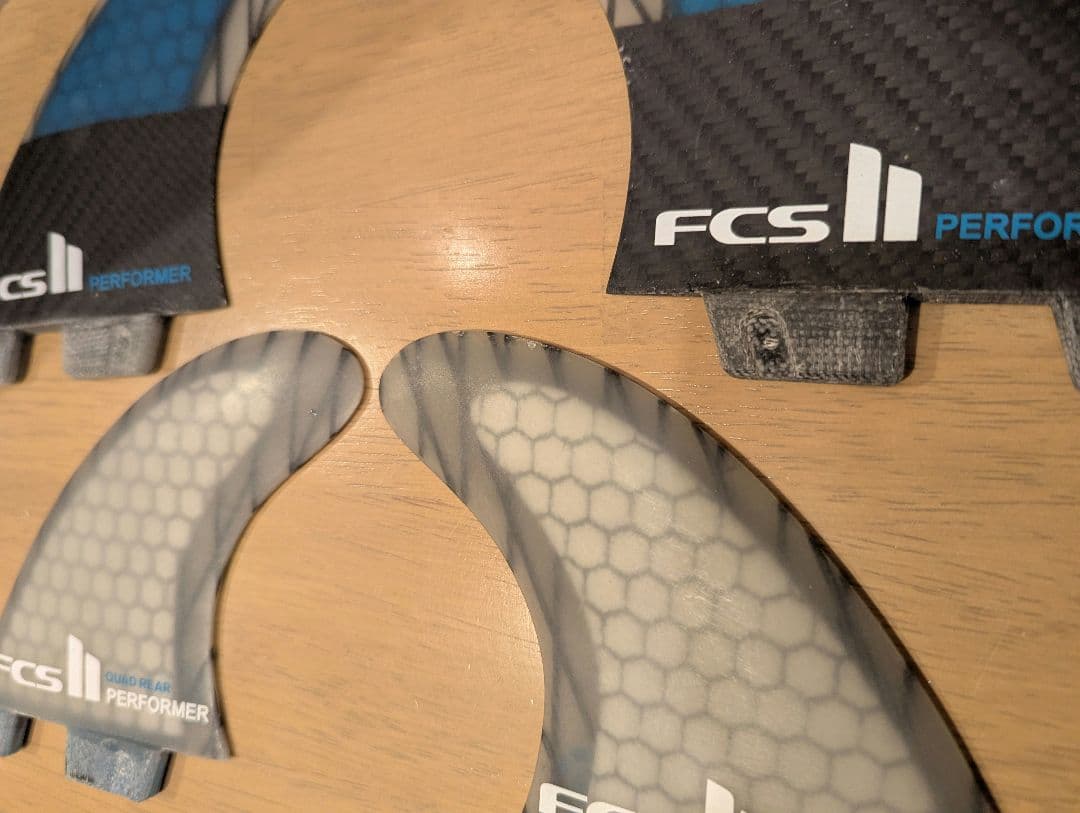 FCS II Performer サーフボードフィン 4枚セット Sサイズ