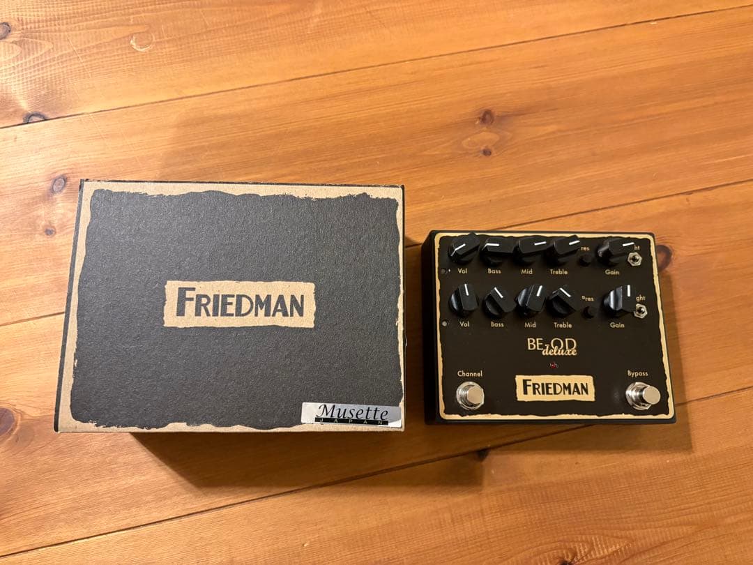 FRIEDMAN BE-OD DELUXE PEDAL 美品