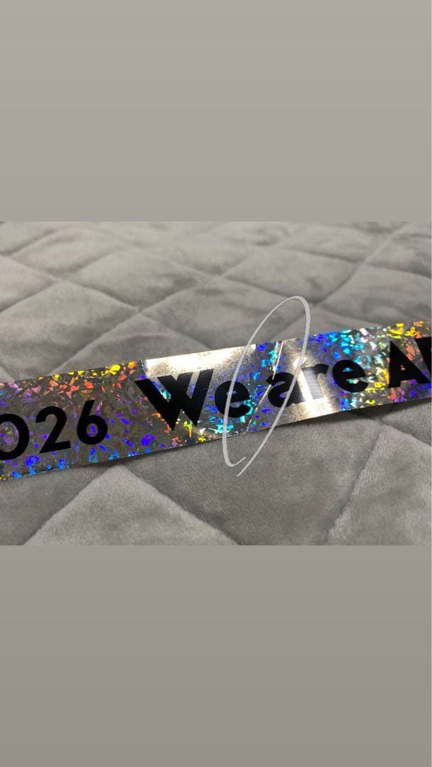 ARASHI 2026「We are ARASHI」銀テープ　2本セット