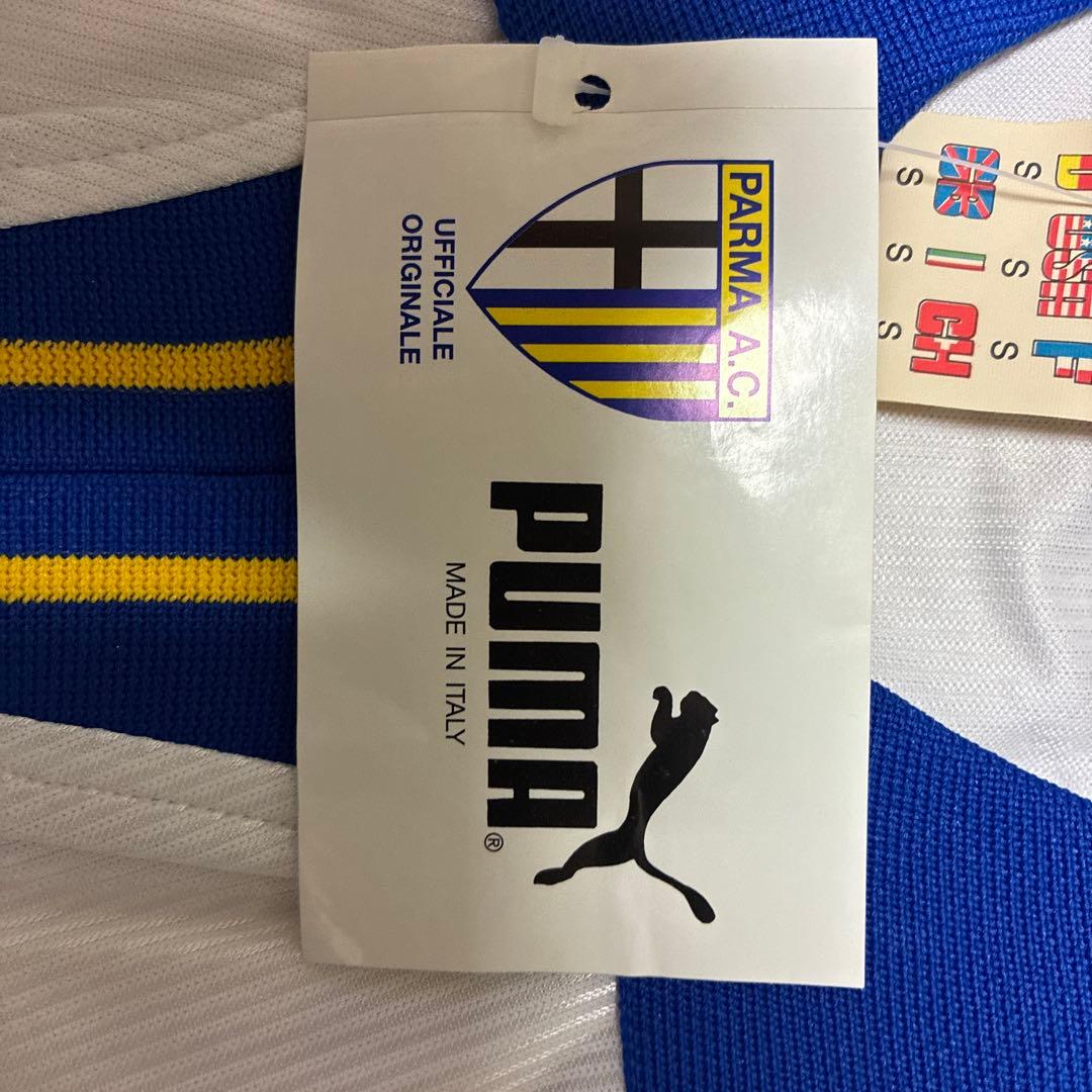 ★未使用★タグ付きレトロサッカーユニフォーム　PUMA 97ー98 パルマ