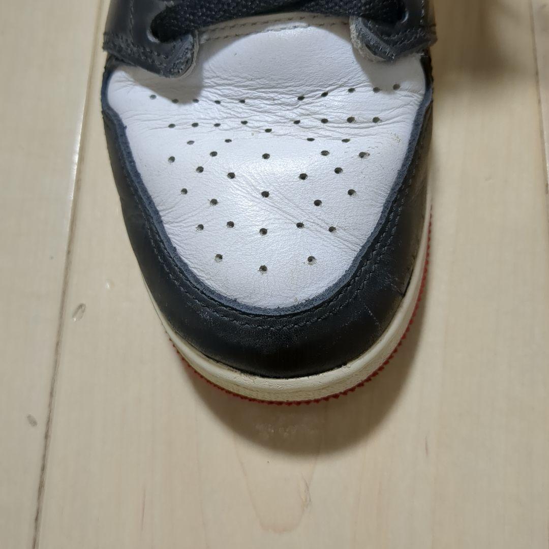 Nike Jordan 1 Retro High OG つま黒25cm箱付き