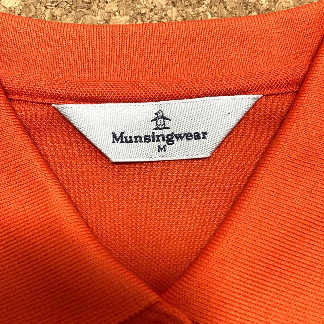 未使用✨マンシングウェア　munsingwearポロシャツMレディースオレンジ