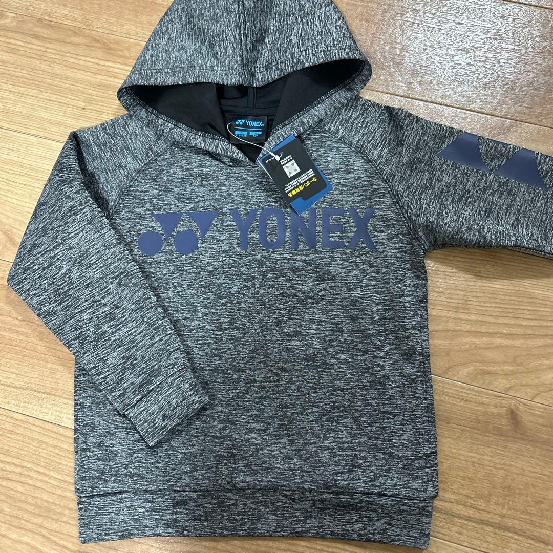 ヨネックス　YONEX ユニ　スウェット　パーカー　パンツ　上下 120 新品