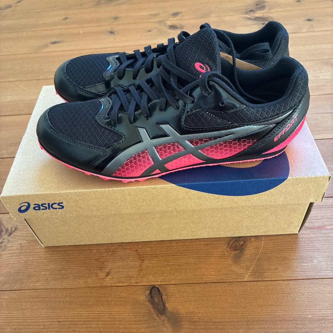 新品未使用　27.5cm　asics アシックス　陸上　スパイク　エフォート13