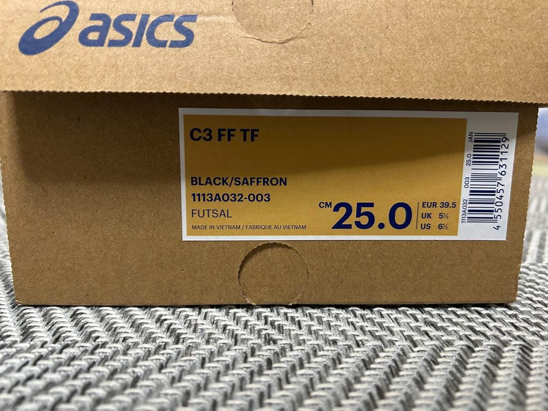 シューズ ASICS C3 FF TF 25.0CM