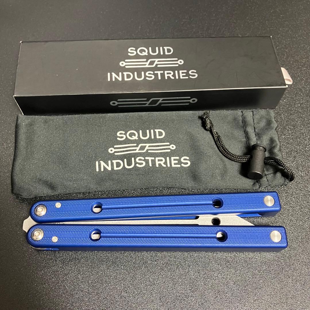 Squid Industries Squidtrainer バタフライナイフ