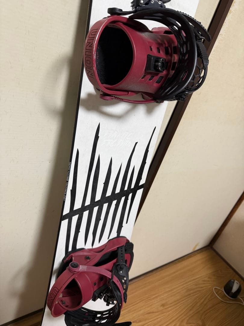 スノーボード fanatic バイン付き（ユニオン） 156cm