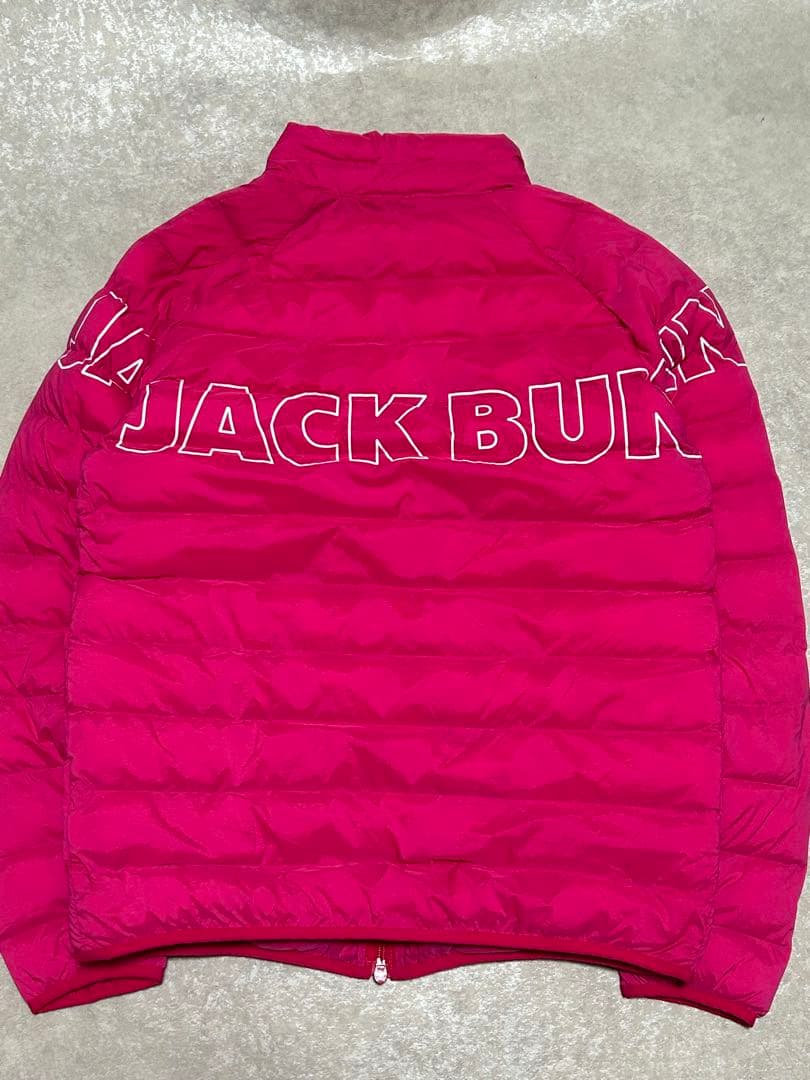 未使用 ジャックバニー 中綿ジャケット L メンズ ピンク size5