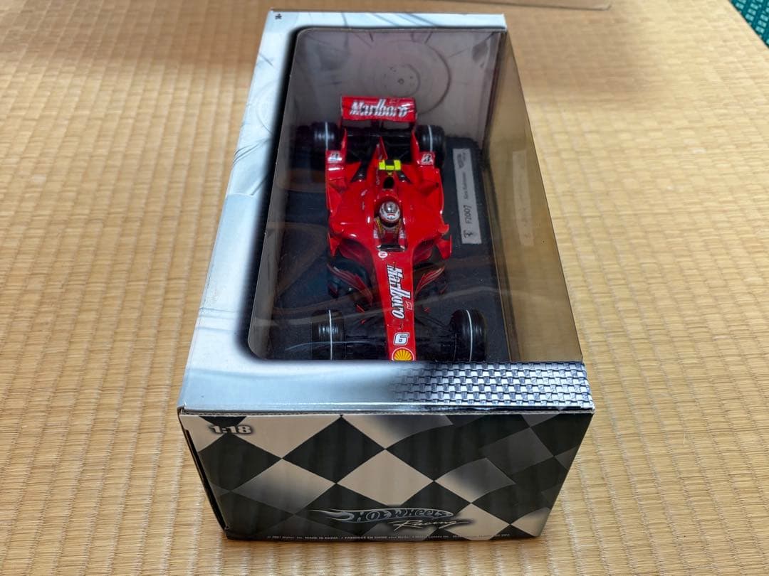 Ferrari F2007 Hot Wheels 1/18 マルボロステッカー