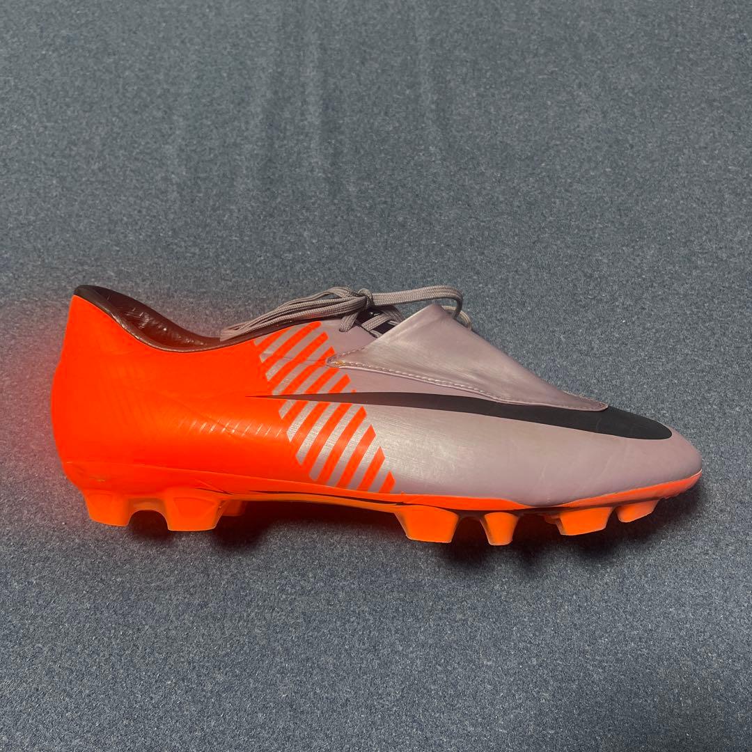 Nike マーキュリアル　サッカーシューズ スパイク グレー/オレンジ