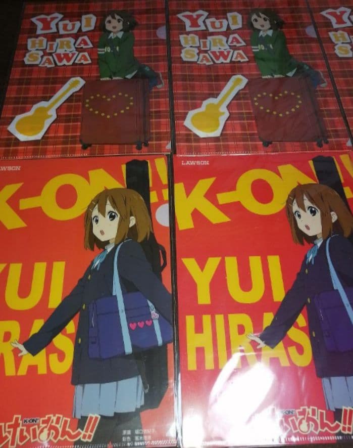けいおん！　キャラクター集合＆特典等クリアファイル　47枚セット