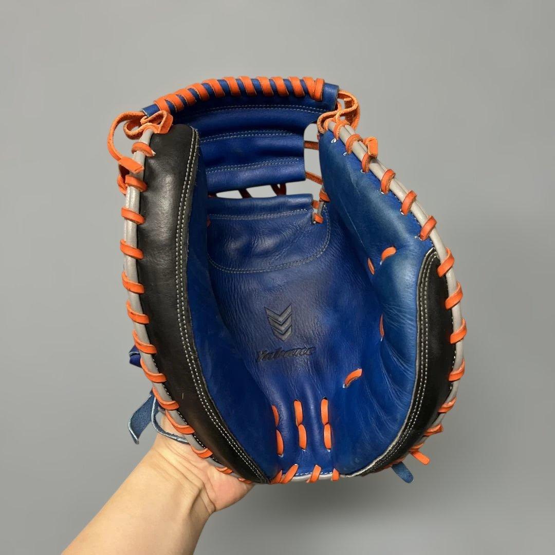 1363 ヤバネ 型抜群 極美品 軟式 キャッチャーミット