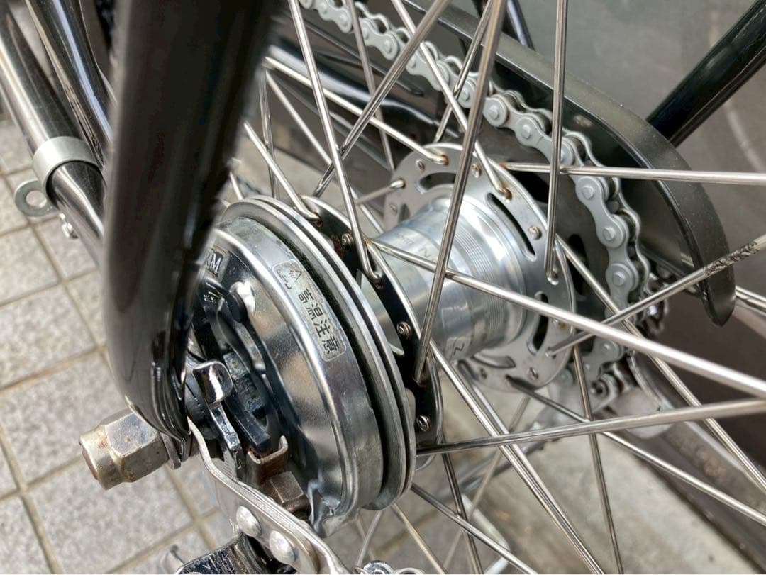 中古電動自転車 パナソニック ビビDX 26インチ ブラック 横浜 №3667