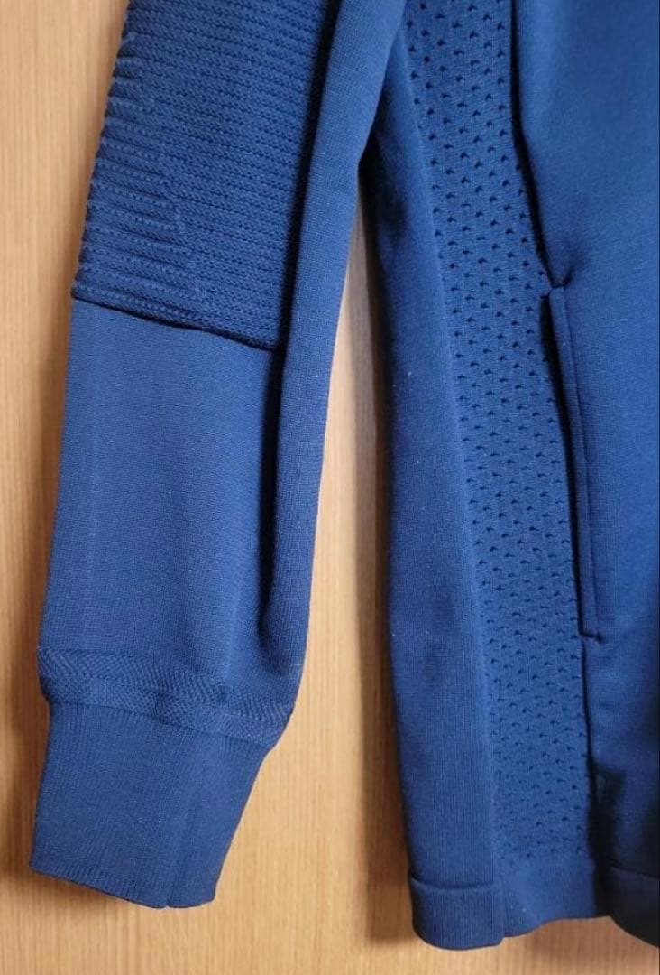【美品】ブリーフィング ゴルフ ニットパーカ　XL BRIEFING ネイビー