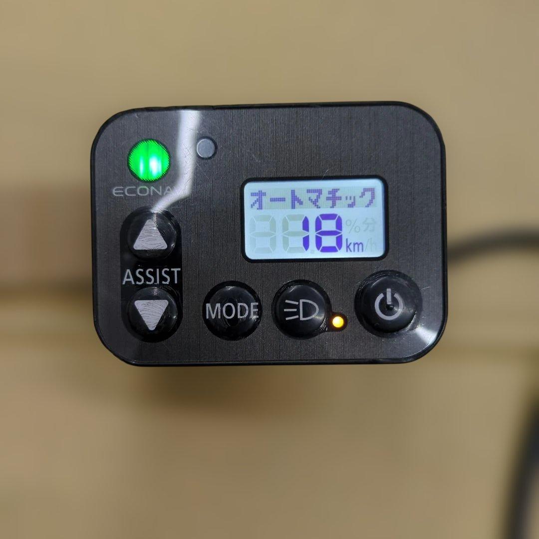 パナソニック　ベロスター用電動アシスト自転車　手元スイッチ