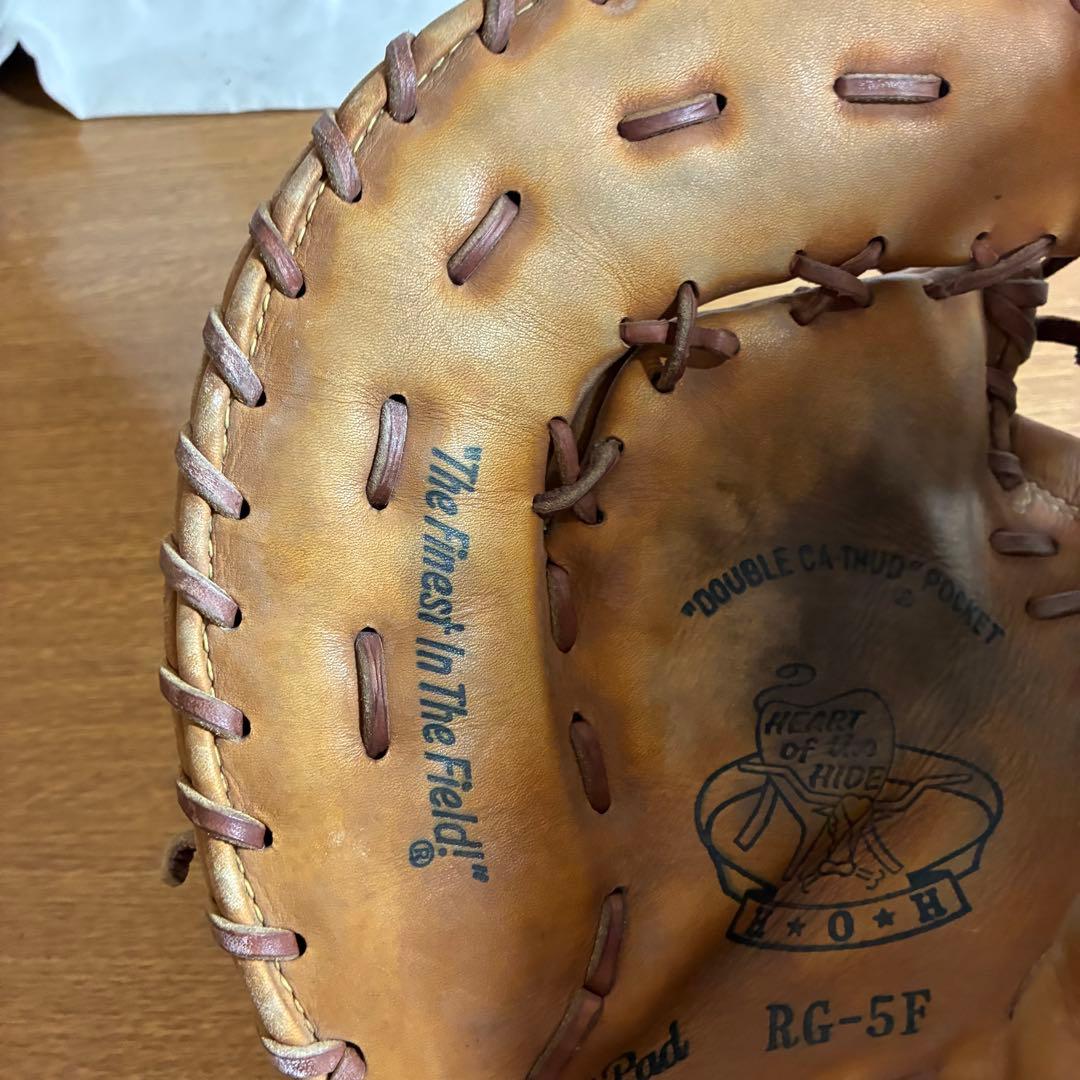 ローリングス HOH 一般軟式 ファーストミット 良品 劣化あり 左投げ