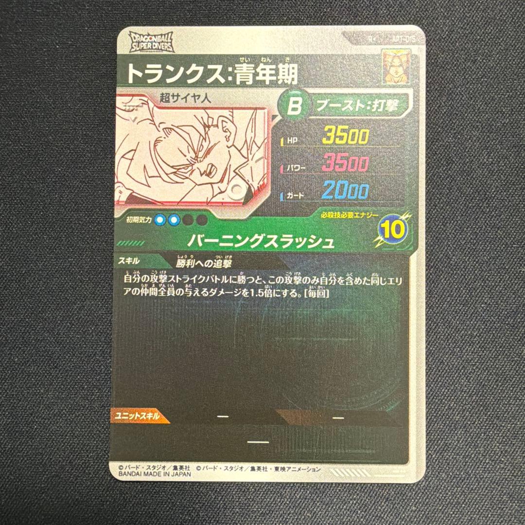 スーパーダイバーズ トランクス アドバンスパック パラレル ①