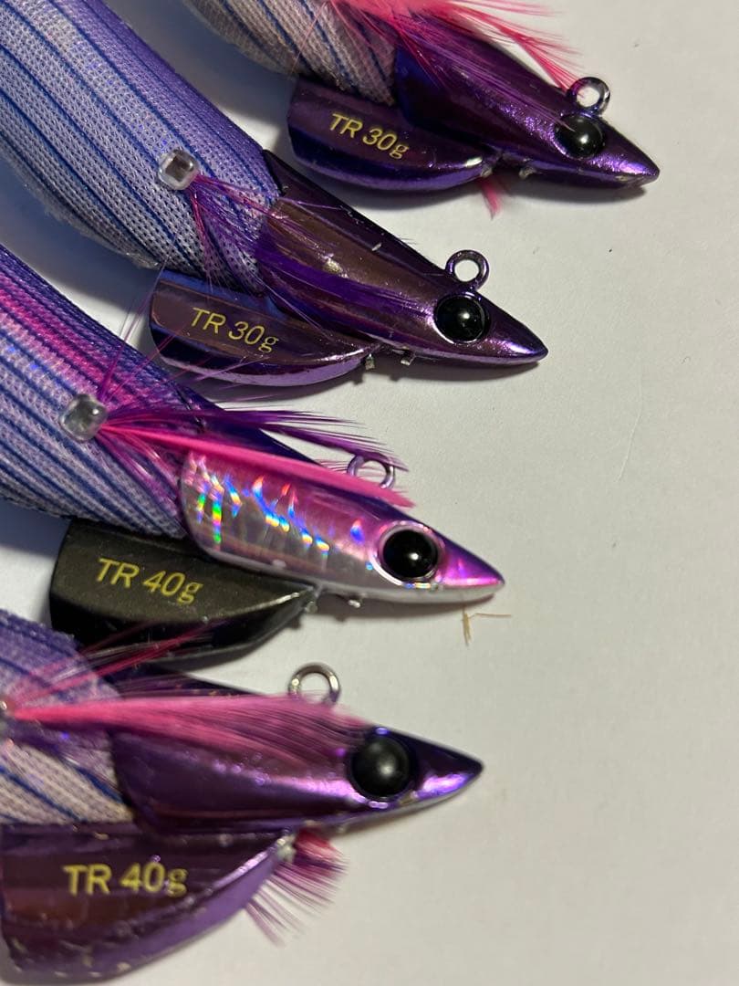 ダートマックTR 30g 40g パープル系4個セット