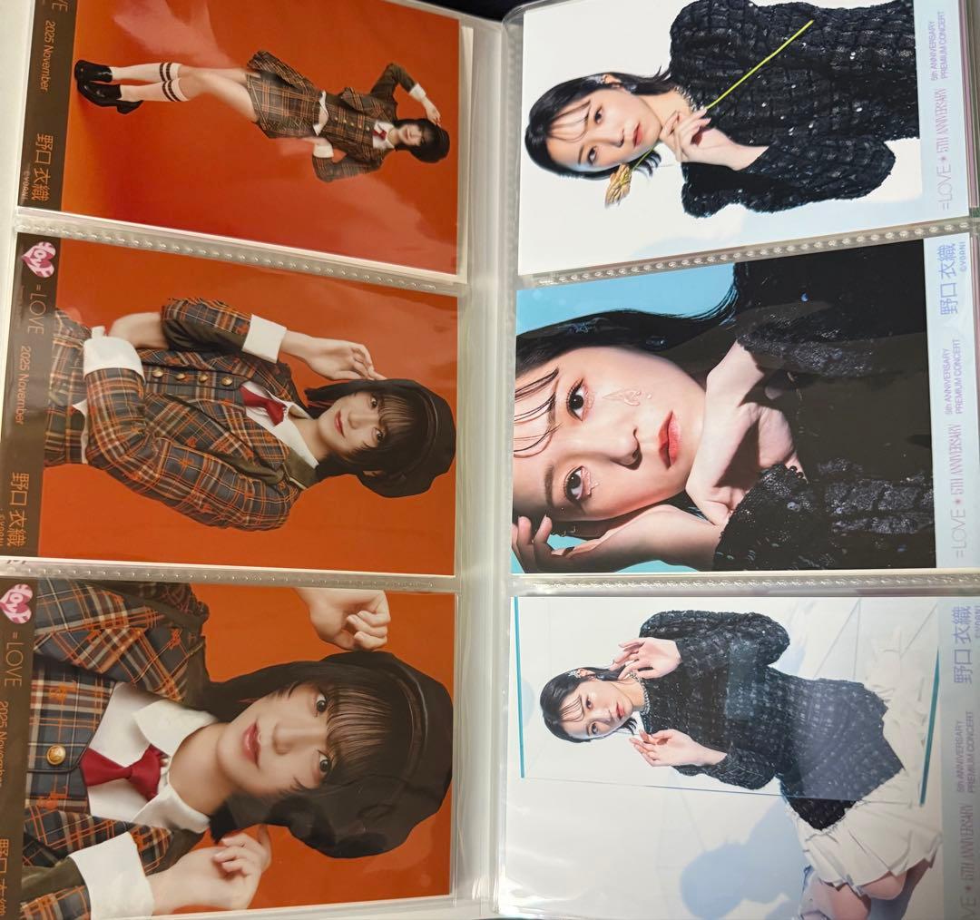 ＝LOVE 野口衣織　14種コンプ＋フォトアルバムSET