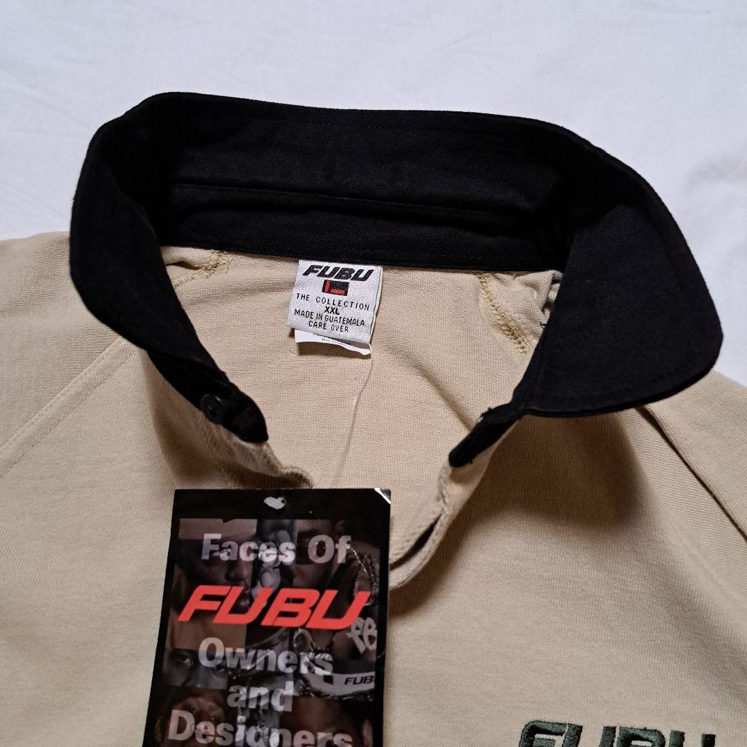 FUBU 90s ヴィンテージビックラガーポロシャツ(XXL)