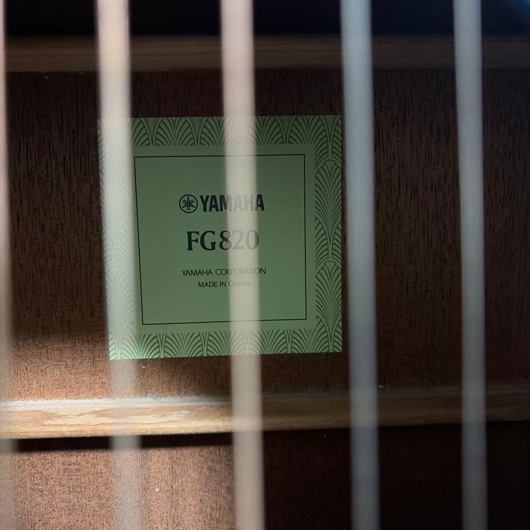 YAMAHA FG820アコースティックギター