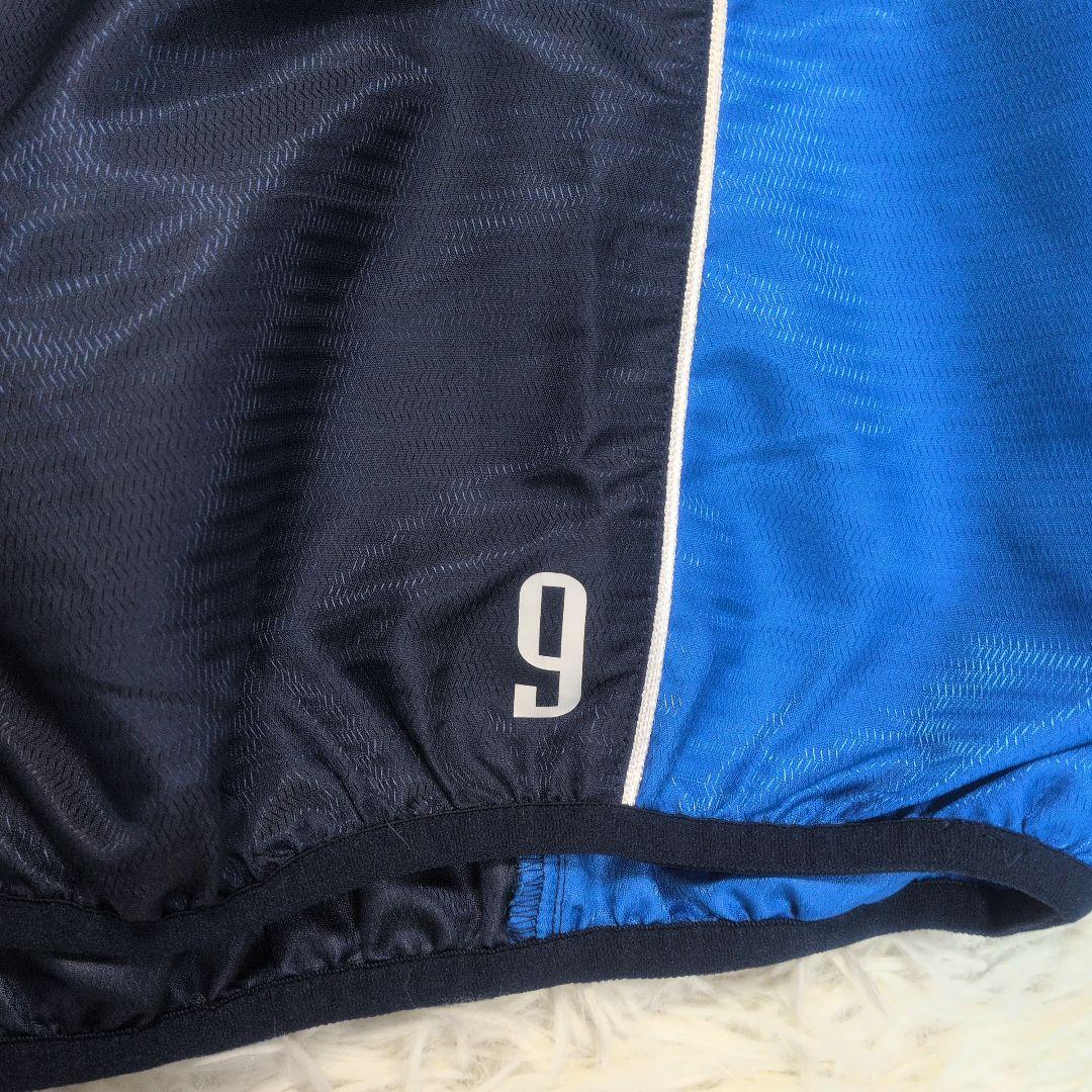 【美品✨UMBRO✨L】ピステ 上下 セットアップ 日本製 ネイビー 4540