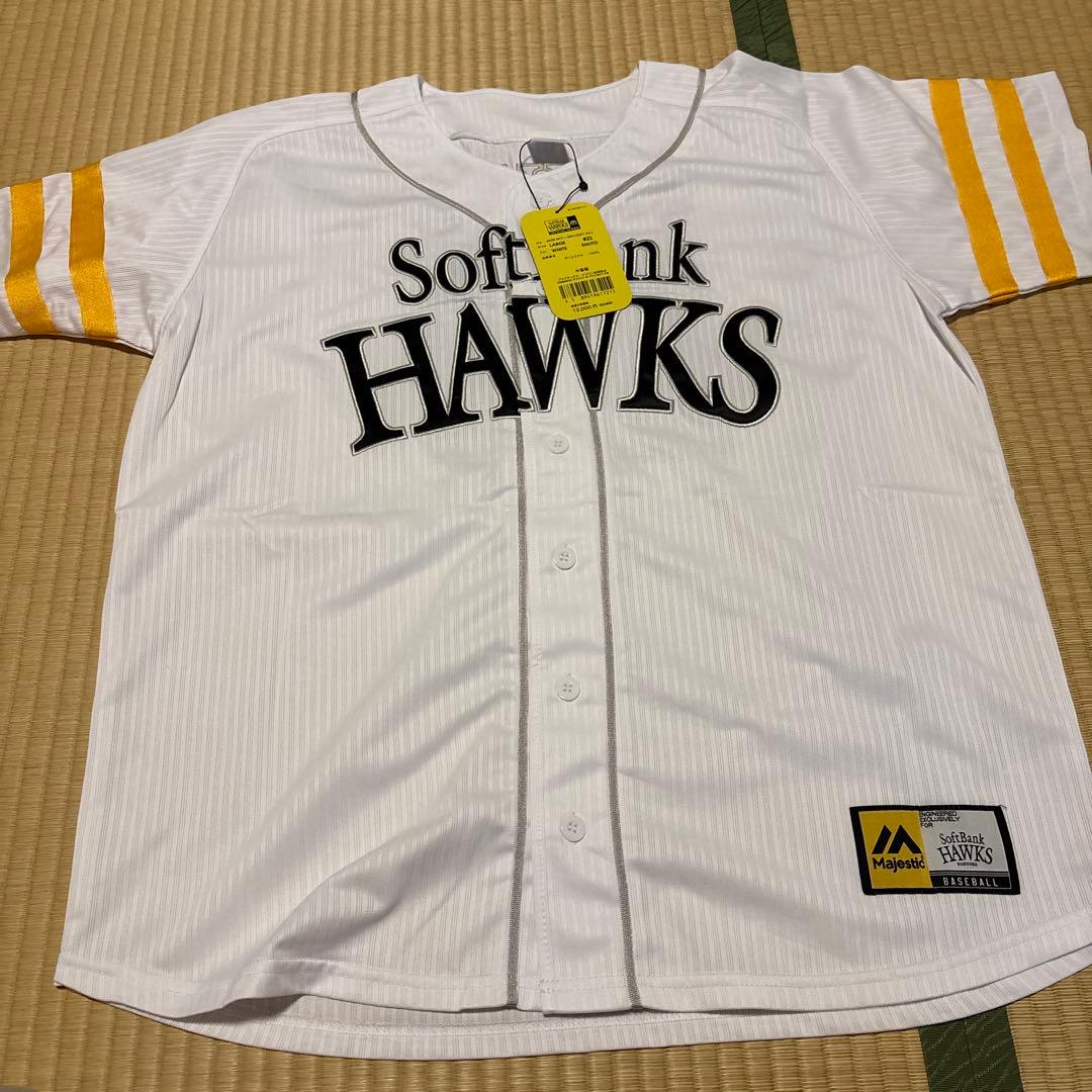 ホークス周東選手レプリカユニフォームLサイズ