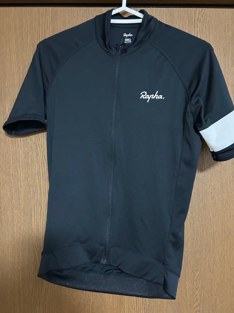 美品　Rapha ラファコア上下セット（Sサイズ）　Black&Mahogany