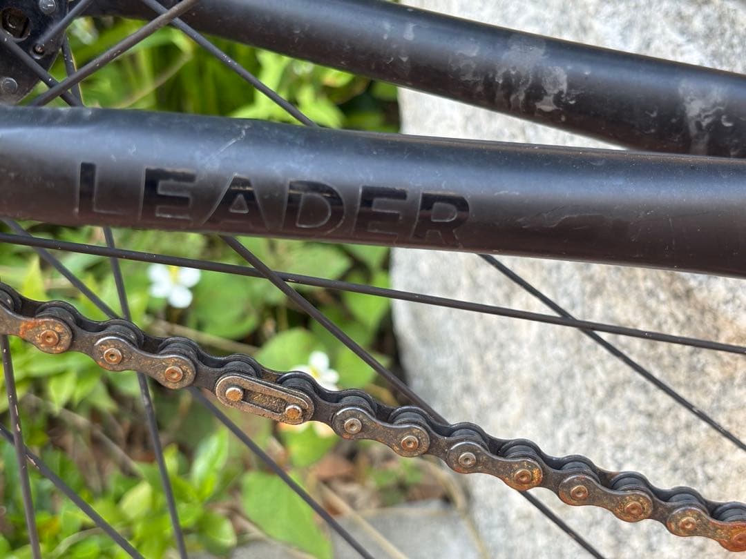 Leader721 マットブラック　ピストバイク　世田谷まで引取り限定
