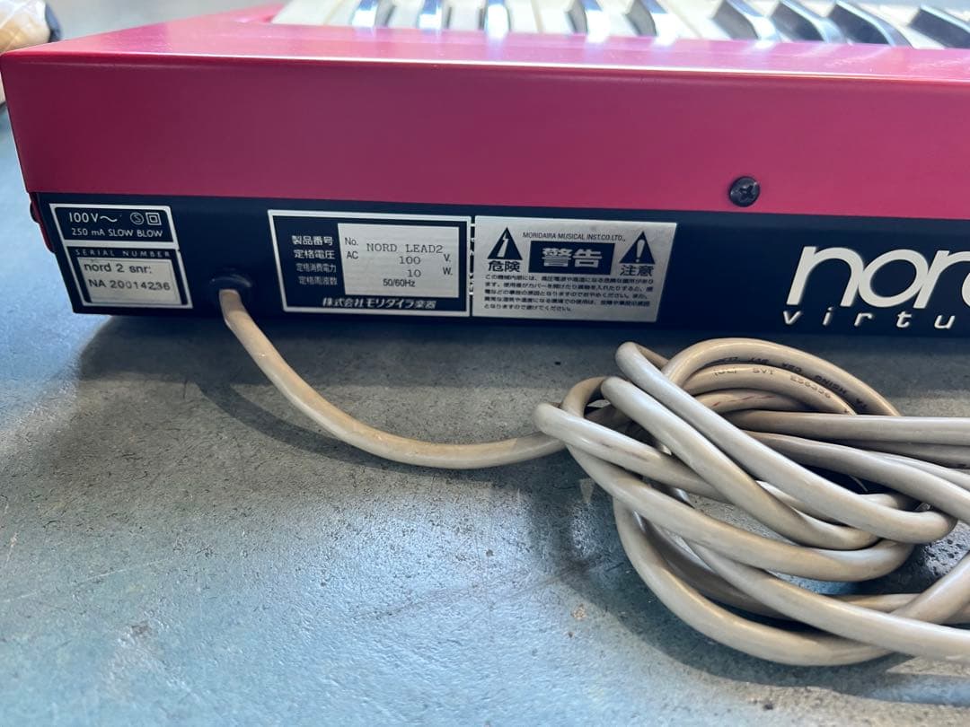 Clavia Nord Lead2 アナログシンセサイザー