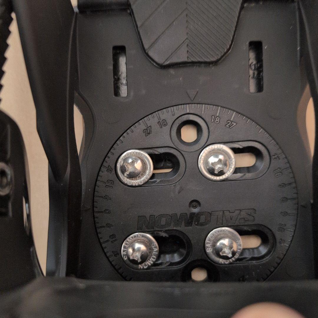 【SALOMON】 RYTHEM サイズM バインディング スノーボード