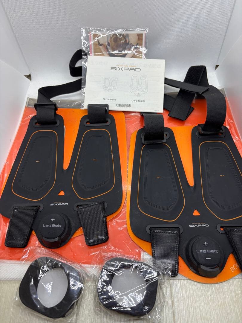 【美品】SIXPAD レッグベルト 2個セット MTG シックスパッド EMS