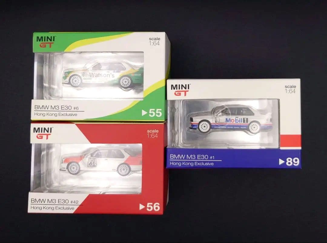 MINI GT  M3 E30 香港限定版 3台セット