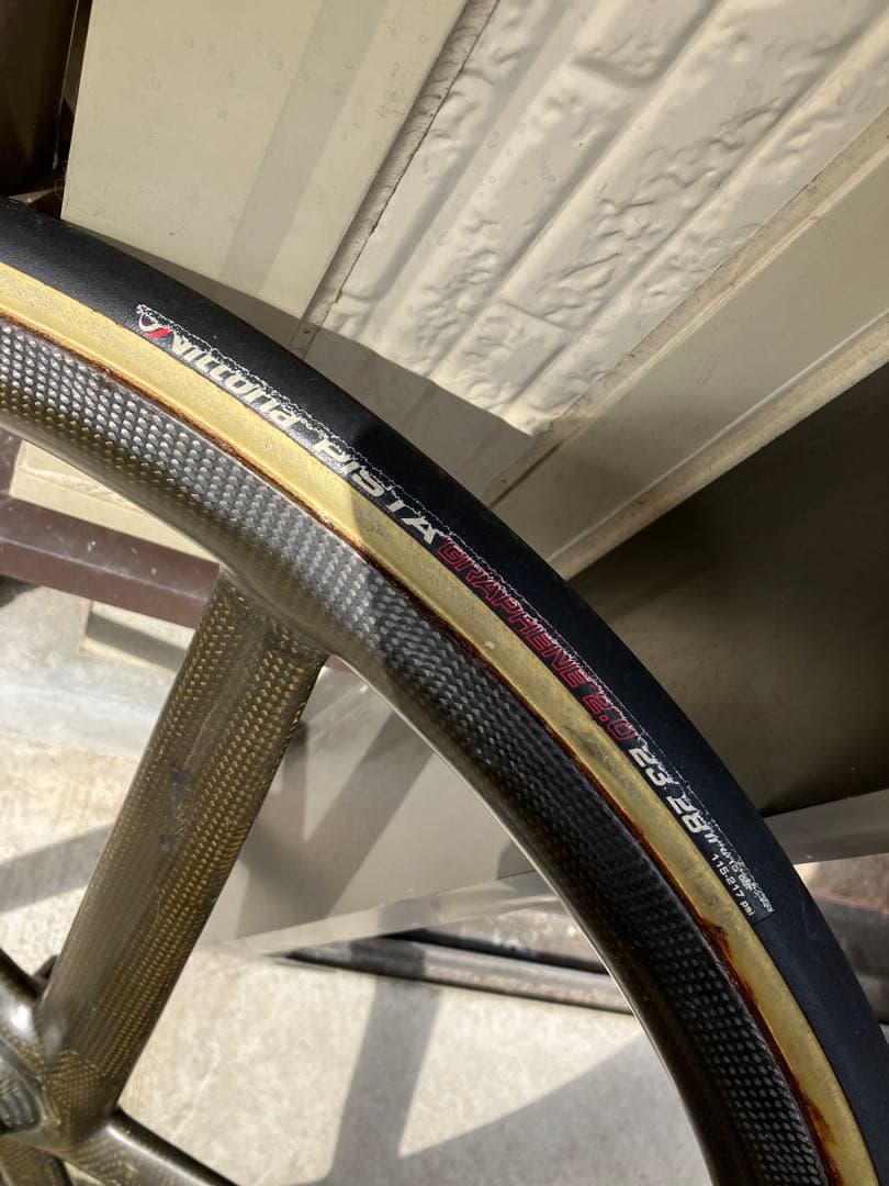 バトンホイール　Vittoria PISTA付き23mm トラック競技　ピスト