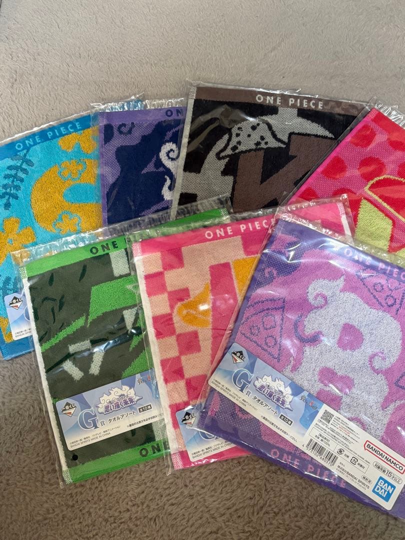 ワンピース一番くじ A,B,F＋おまけ