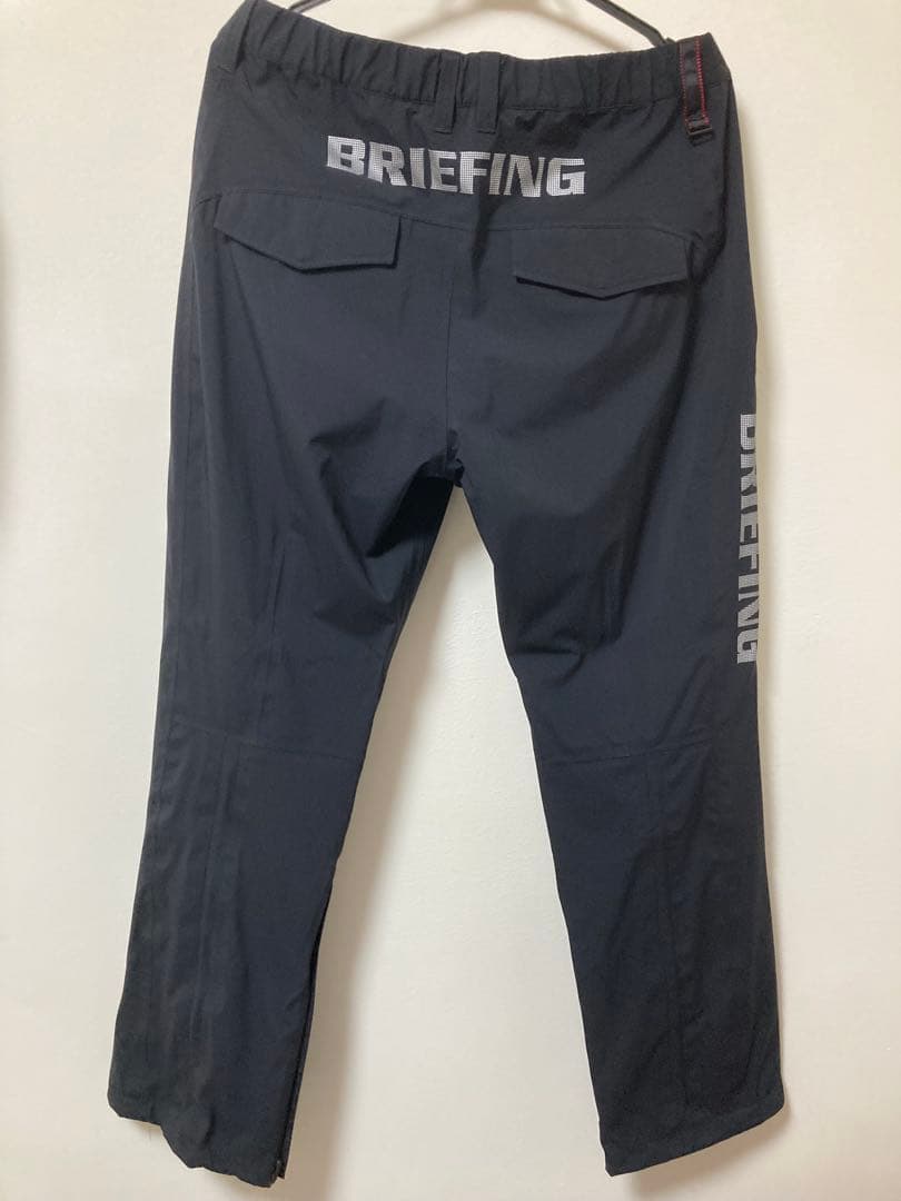 BRIEFING ウォータプルーフ　パンツ　 M ブラック！